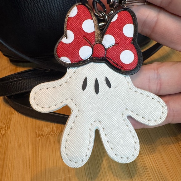 Disney Black and Red Polka Dot Crossbody Bag - Picture 5 of 6